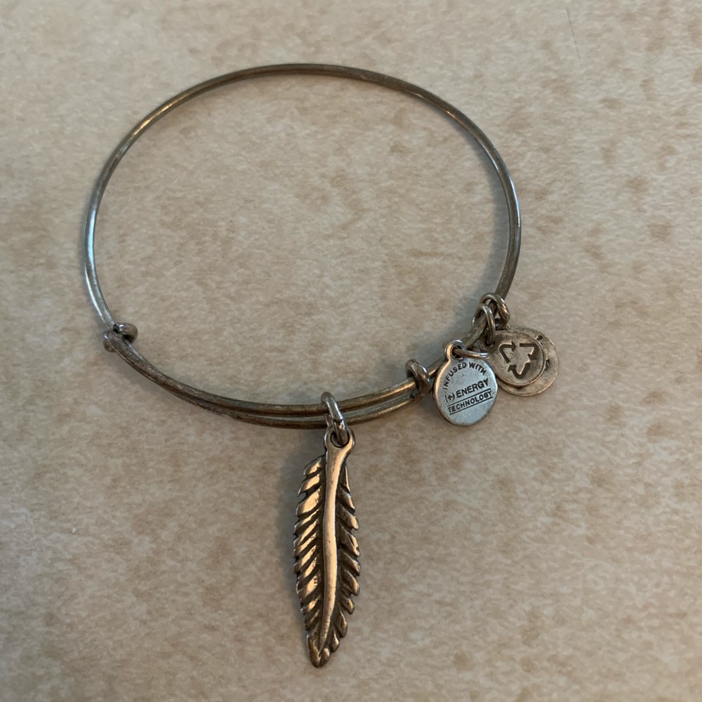 Alex and Ani Feather Bracelet